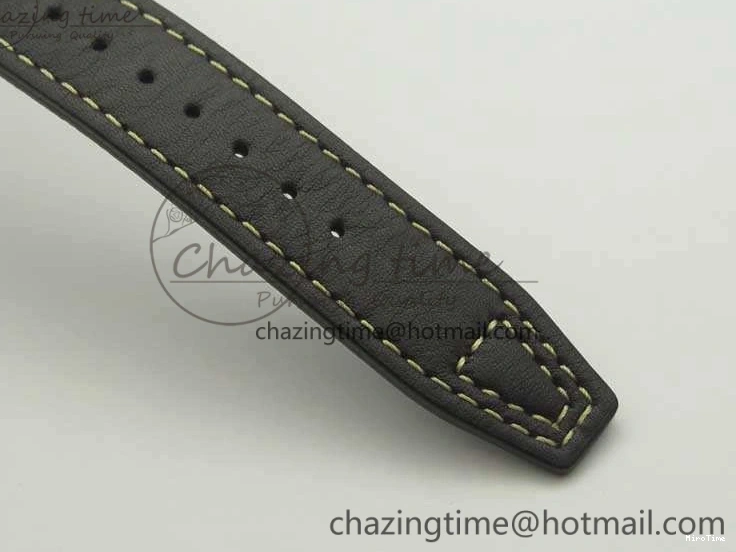 MIROTIME 0123 Big Pilot IW510301 Satin-Polished RG YLF Best Edition Black Dial On Leather Strap A Flexible 7222